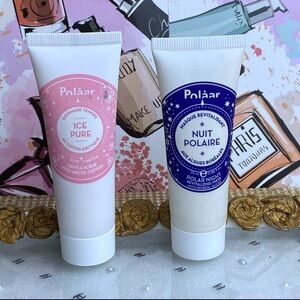 Polar facial scrub and nigh mask duo